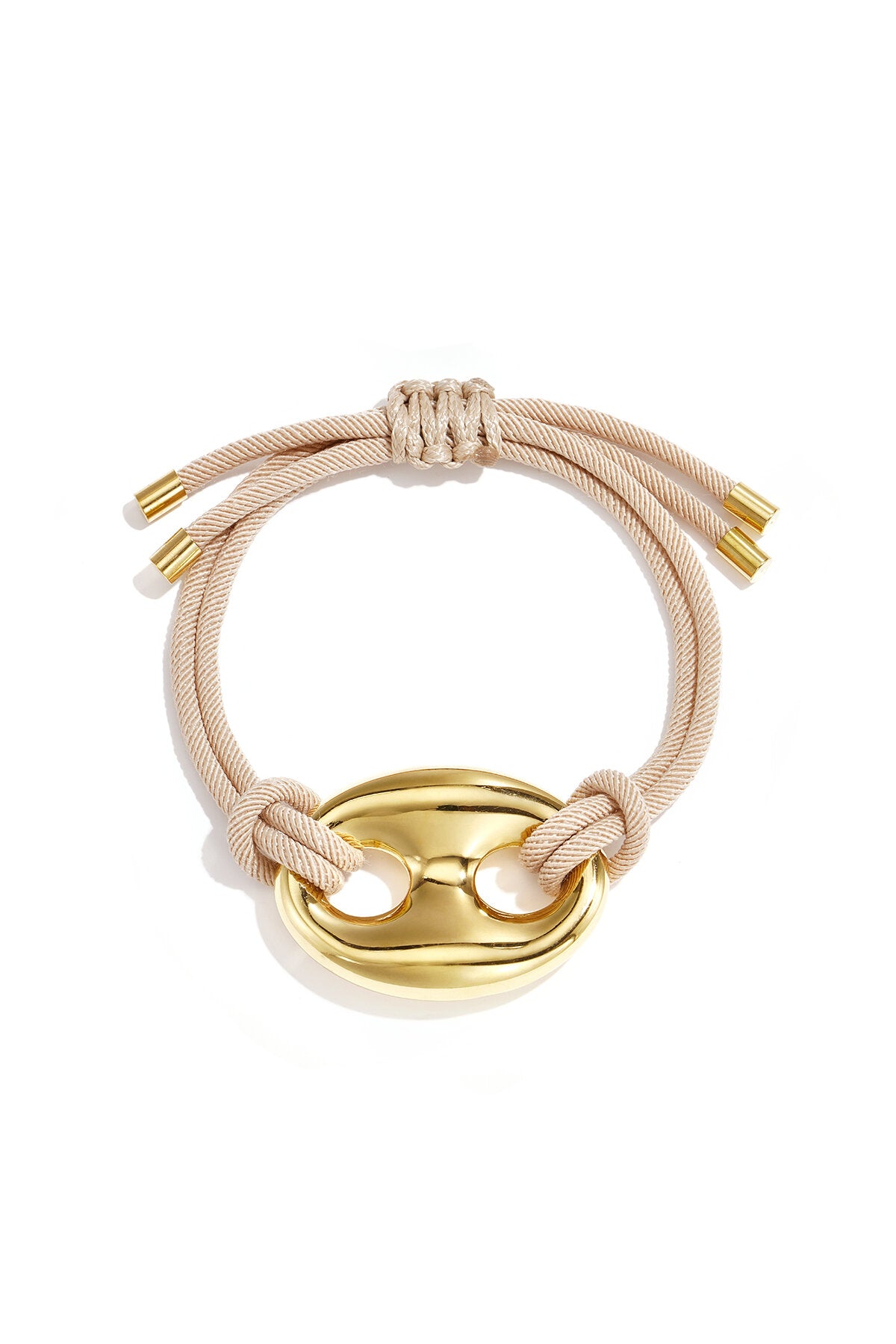 Pulsera Corda · cordón trenzado con eslabón — vista 5