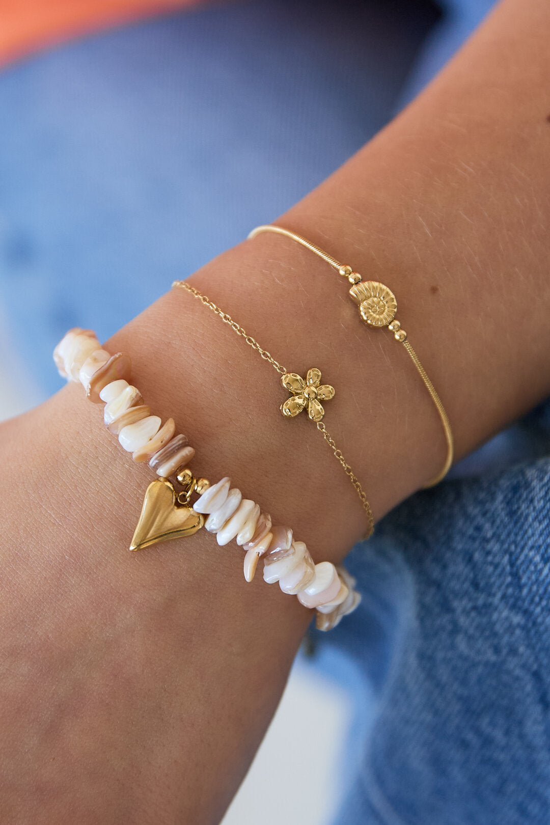 Pulsera Margherita · flor — vista 2
