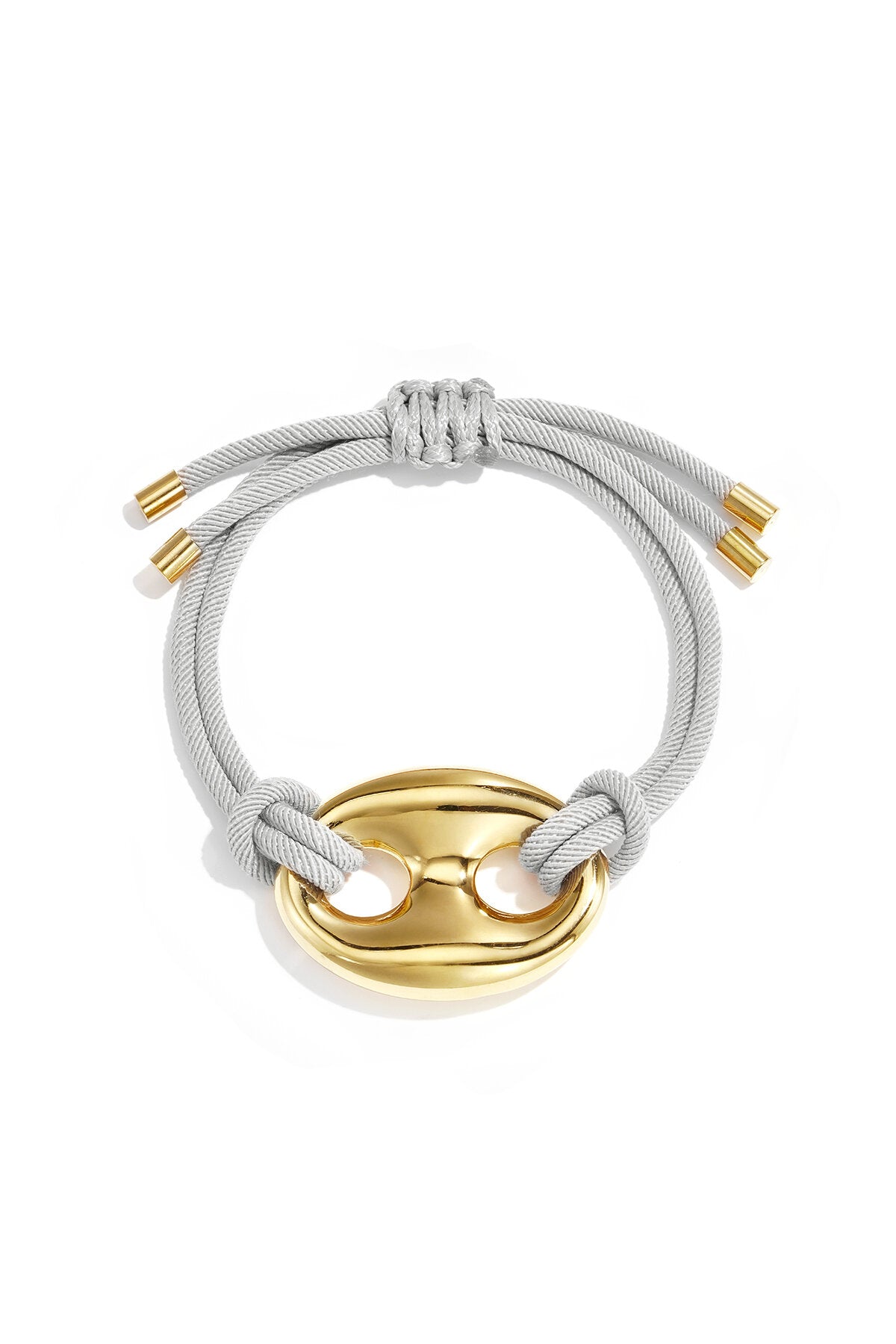 Pulsera Corda · cordón trenzado con eslabón — vista 6
