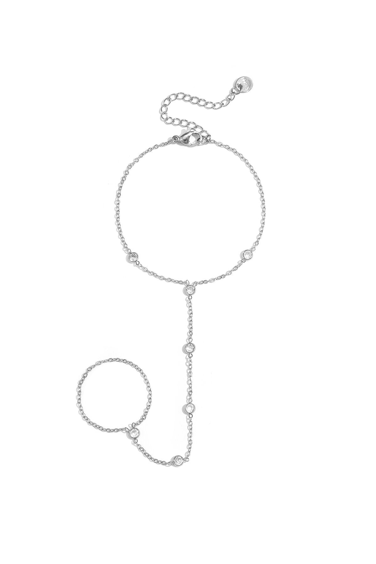 Pulsera-anillo Luce · circonitas — vista 3