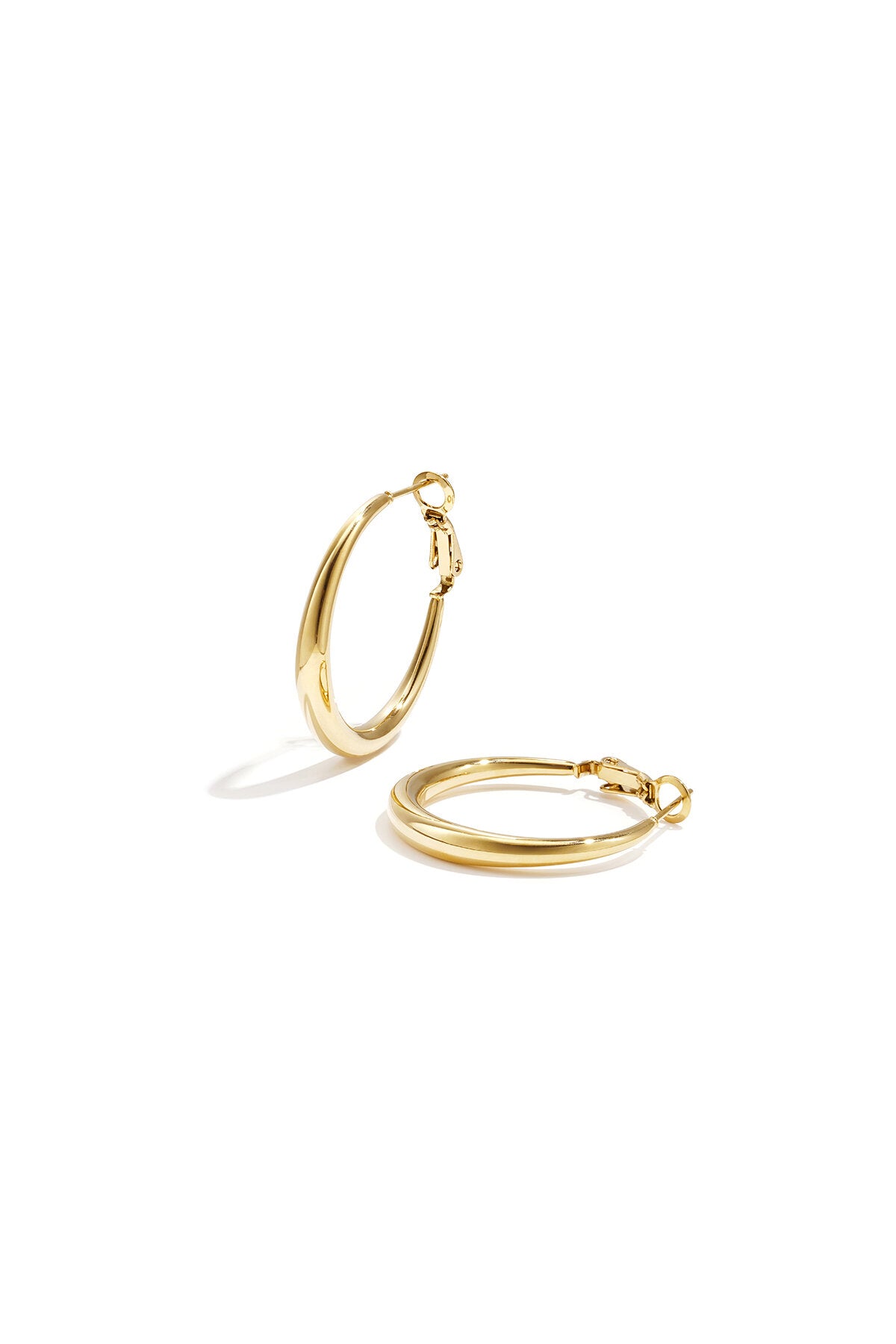 Aros Tondo · aro liso de acero dorado