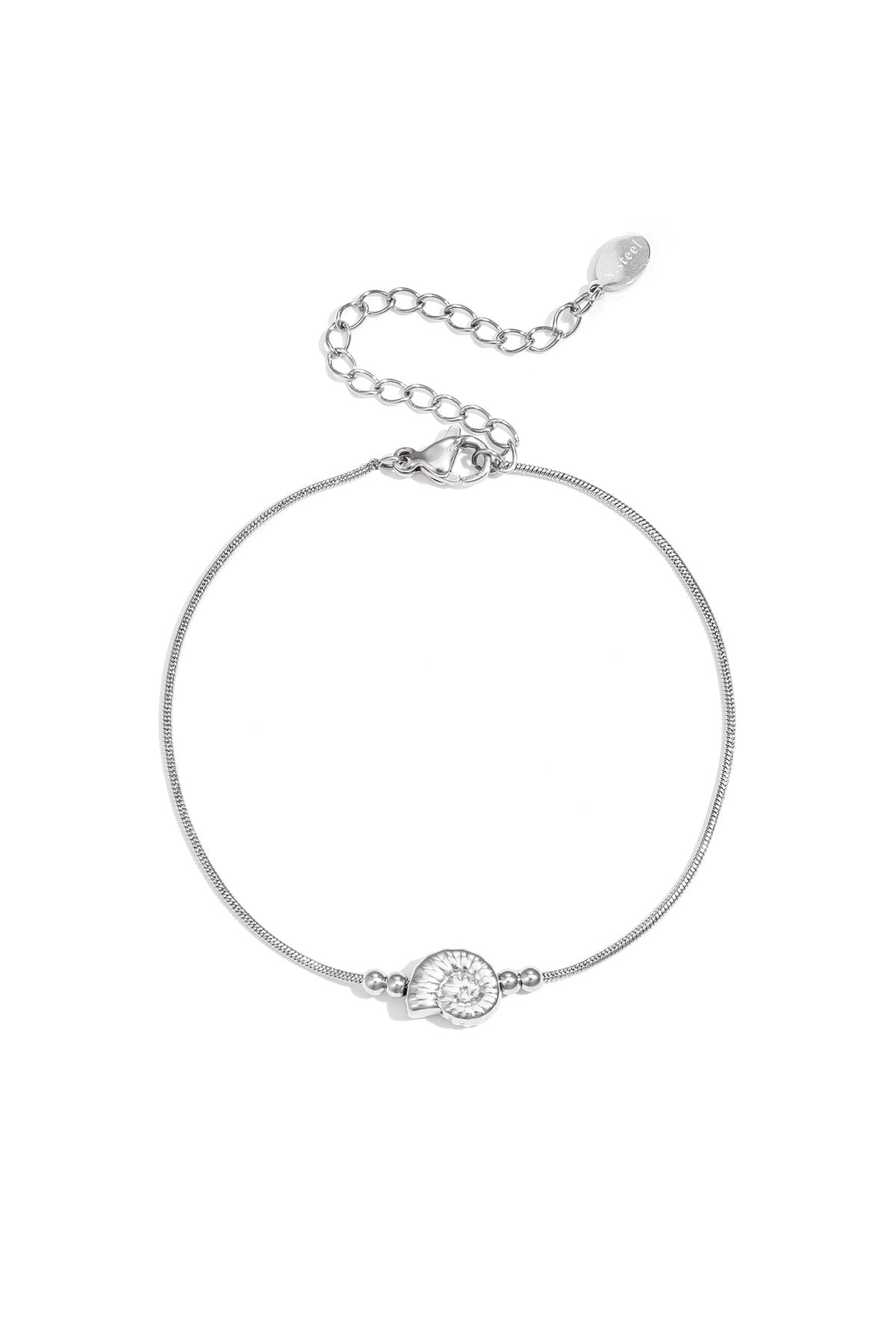 Pulsera Cerchio · dije redondo con circonita — vista 3