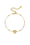 Pulsera Cuore · corazón central