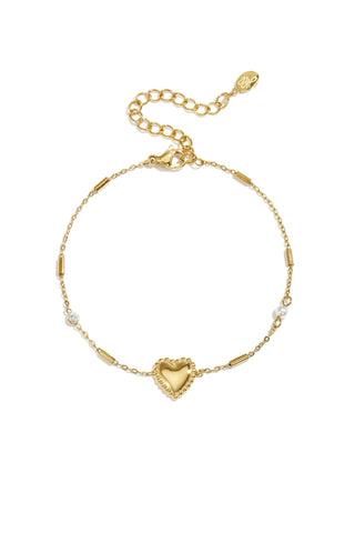 Pulsera Cuore · corazón central