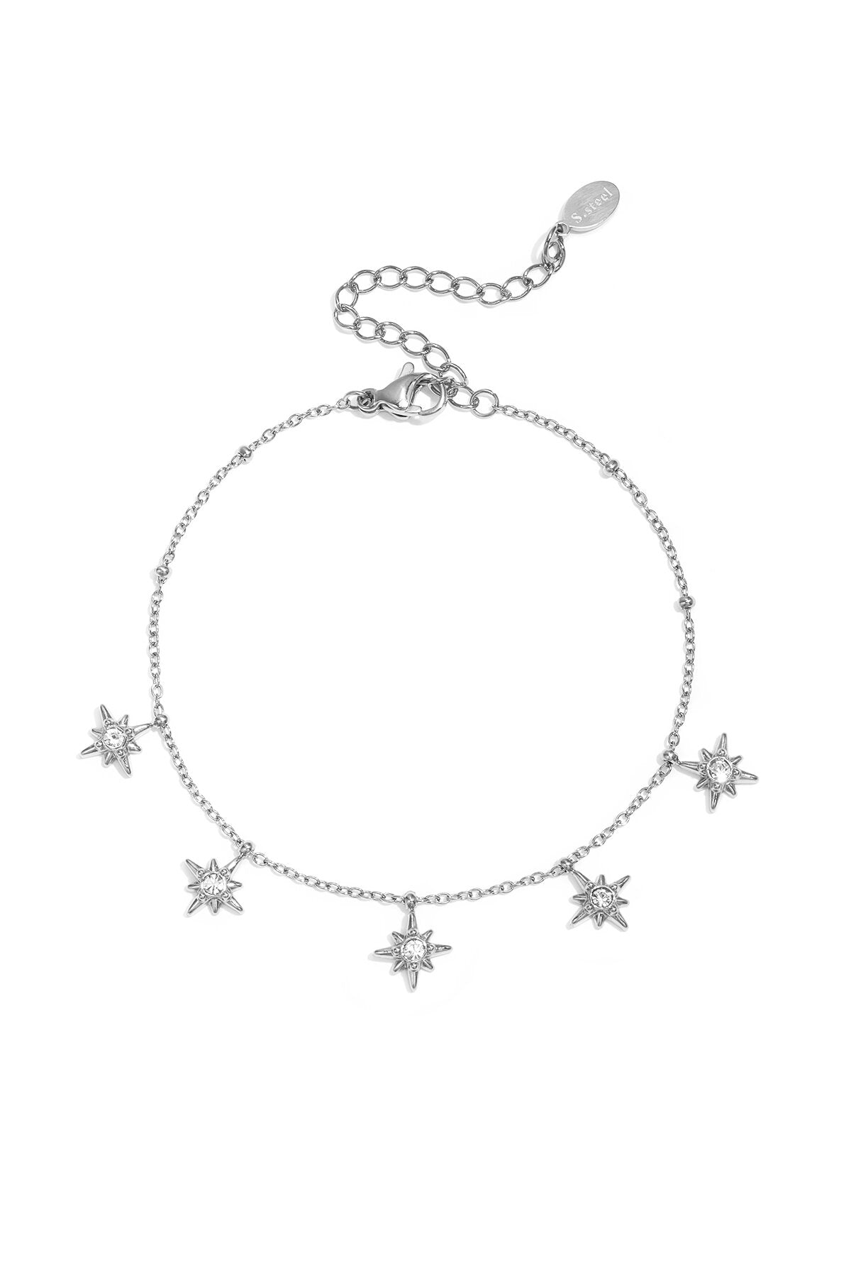 Pulsera Stelle · estrellas colgantes — vista 4