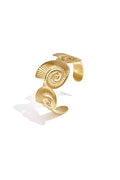 Pulsera rígida Spirale · relieve en espiral