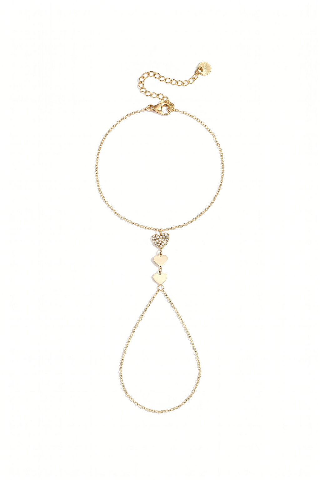 Pulsera-anillo Amore · corazón