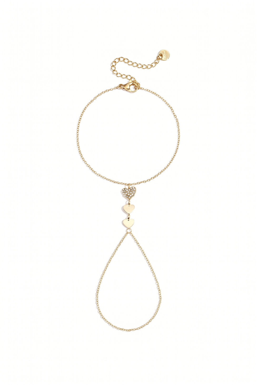 Pulsera-anillo Amore · corazón