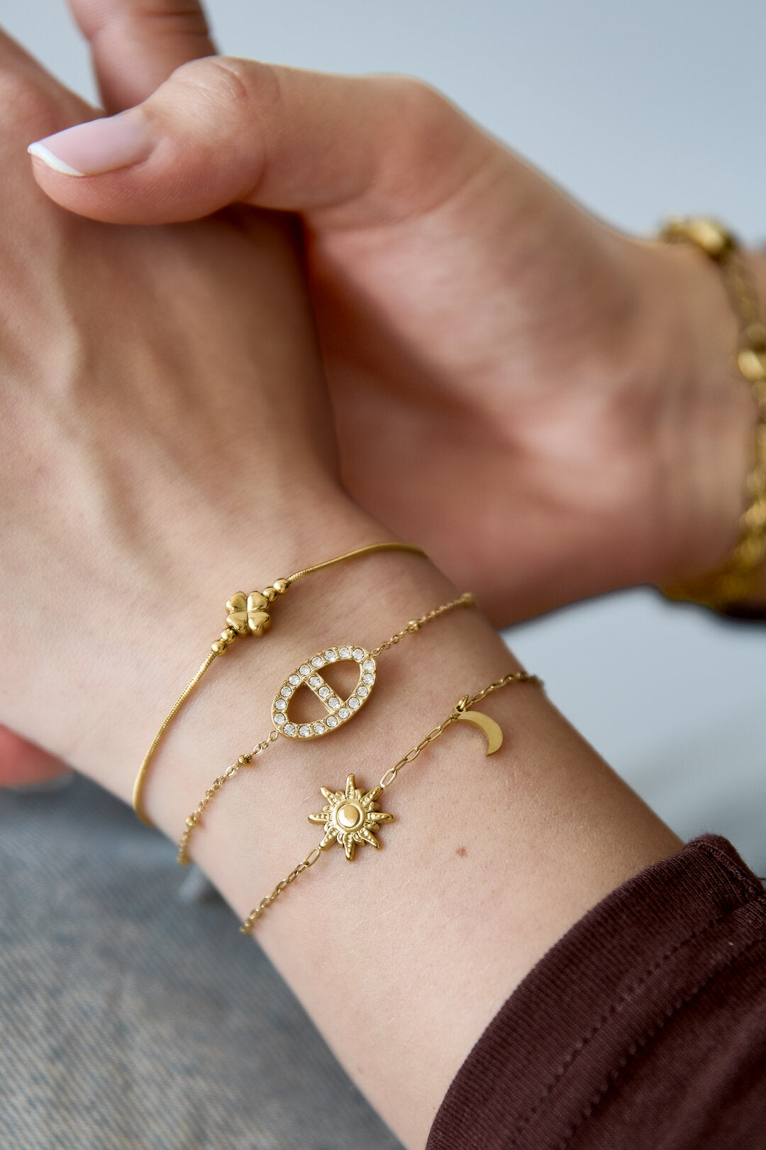 Pulsera Trifoglio · trébol — vista 2