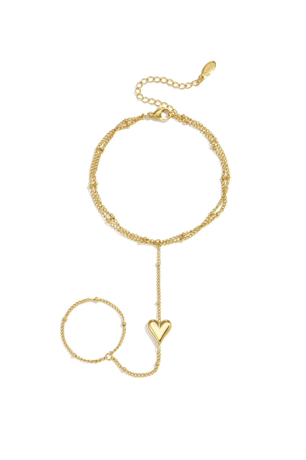 Pulsera-anillo Cuore · corazón