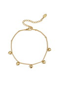 Pulsera Amuleti · corazones colgantes
