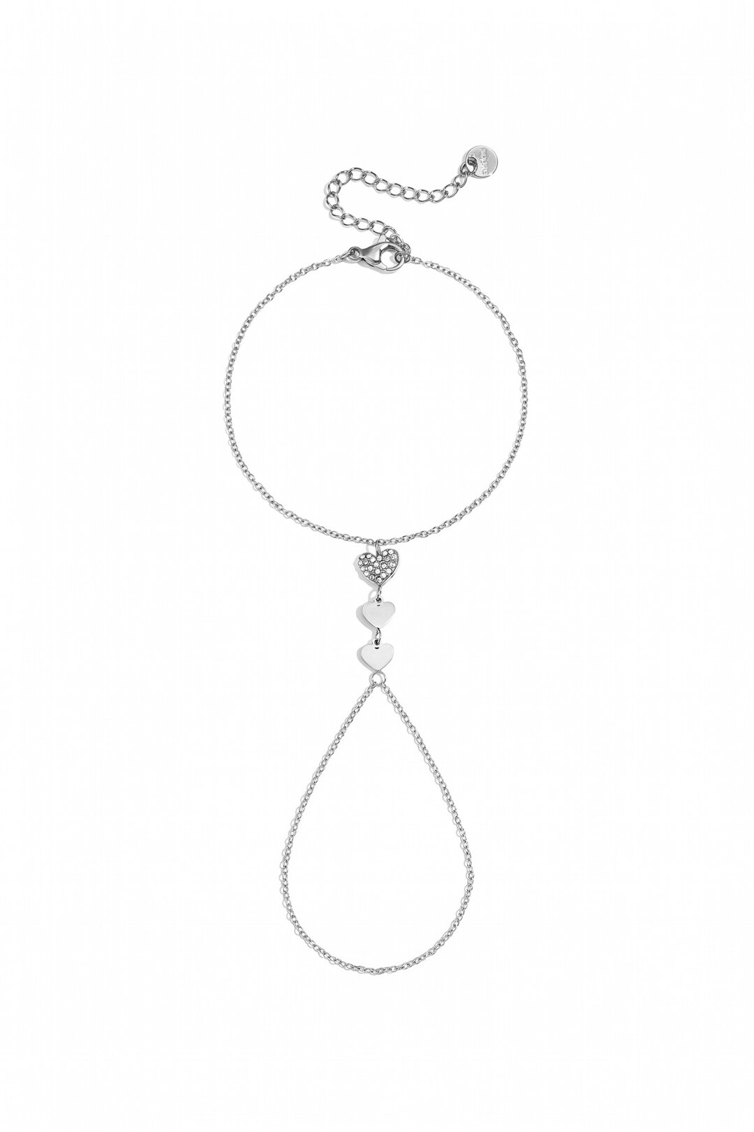 Pulsera-anillo Amore · corazón — vista 3